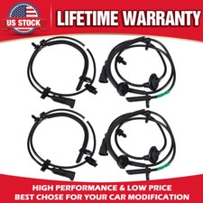For 2009-2017 Chevy Traverse 3.6L Front & Rear Side ABS Wheel Speed Sensor, 4PCS
