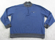 Pebble Beach Pullover Shirt Adult Large L Blu...