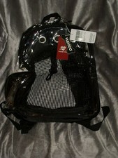 YUDODO Pet Clear Backpack Carrier Breathable Large Black 2-8 lbs New