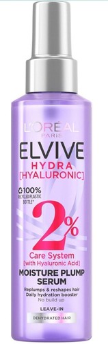 2 * L'oreal Elvive HYDRA HYALURONIC 2% Care System Moisture Plump Serum 150ml - Picture 2 of 2