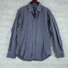 Robert Graham Mens Size L Long Sleeve Button Down Shirt 1833