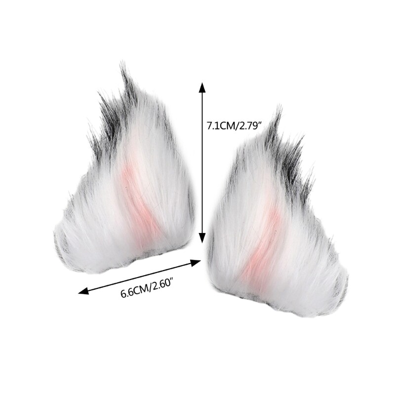 Anime Maid Hair Clip Ear Hair Pins Cosplay Costume Props Girl