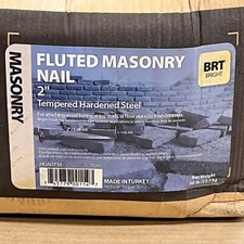Huttig Grip 2 in Fluted Masonry Nail 6d for Wood to Concrete 50 lbs 4750 pcs
