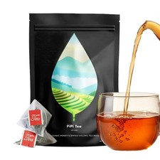 PiPi Organic Oolong Tea Bags Whole Leaf, 20 Bags Cortisol Calming Tea