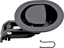 Universal Heavy-Duty Metal Sofa Chair Recliner Release Pull 3.5 3inch, Black