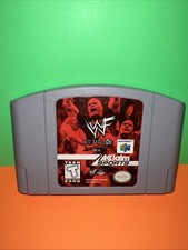 WWF Attitude (Nintendo 64 N64, 1999) Authentic Tested Working Cartridge Only