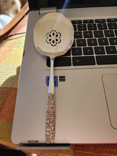 1 Contessina Towle solid Sterling Silver Tomato Server 7 3/4" Pierced 62 grams