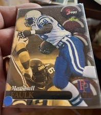 Classic Marketing Marshall Faulk 5 Sport # Indianapolis Colts 1995 Football Card