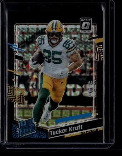2023 Donruss Optic Black Pandora 243 Tucker Kraft RR Rated Rookie 21/25