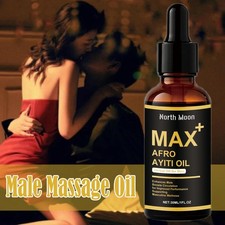 1-3 X Max Afro Ayiti Oil Herbal Oil For Man Enhances Male Boosts X4K0