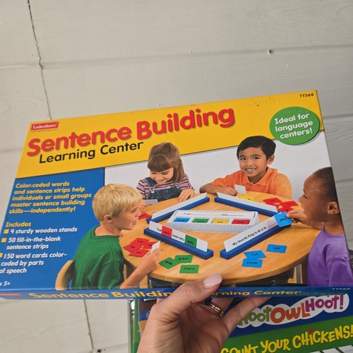 Sentence Building Learning Center By Lakeshore TT368 Age 5+ 146/150 word cards