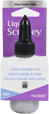 3er Pack Sculpey Flüssigkeit 1oz - Silber ALS-3515