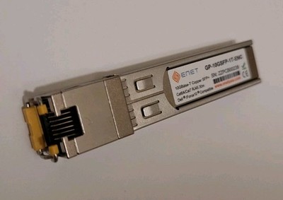 10Gig ENET GP-10GSFP-1T-ENC Dell / Force10 Compat 10Gb BASE-T Copper SFP+ Module