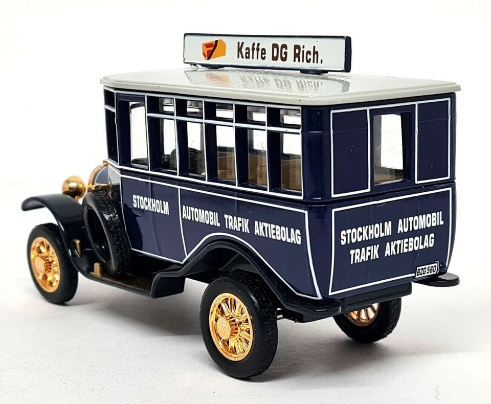 Matchbox Yesteryear - YET04-M 1922 Scania Post Bus Stockholm Diecast Model - Image 4 of 4