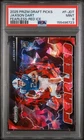 2025 Panini Prizm Draft Picks Fearless #F-JDT Jaxson Dart Red Ice PSA 9