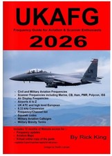 2025 UKAFG Guida Frequenza Airband UK 2025 per Appassionati di Aviazione e Scanner
