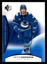 2025-26 SP Blue #81 Kiefer Sherwood Vancouver Canucks