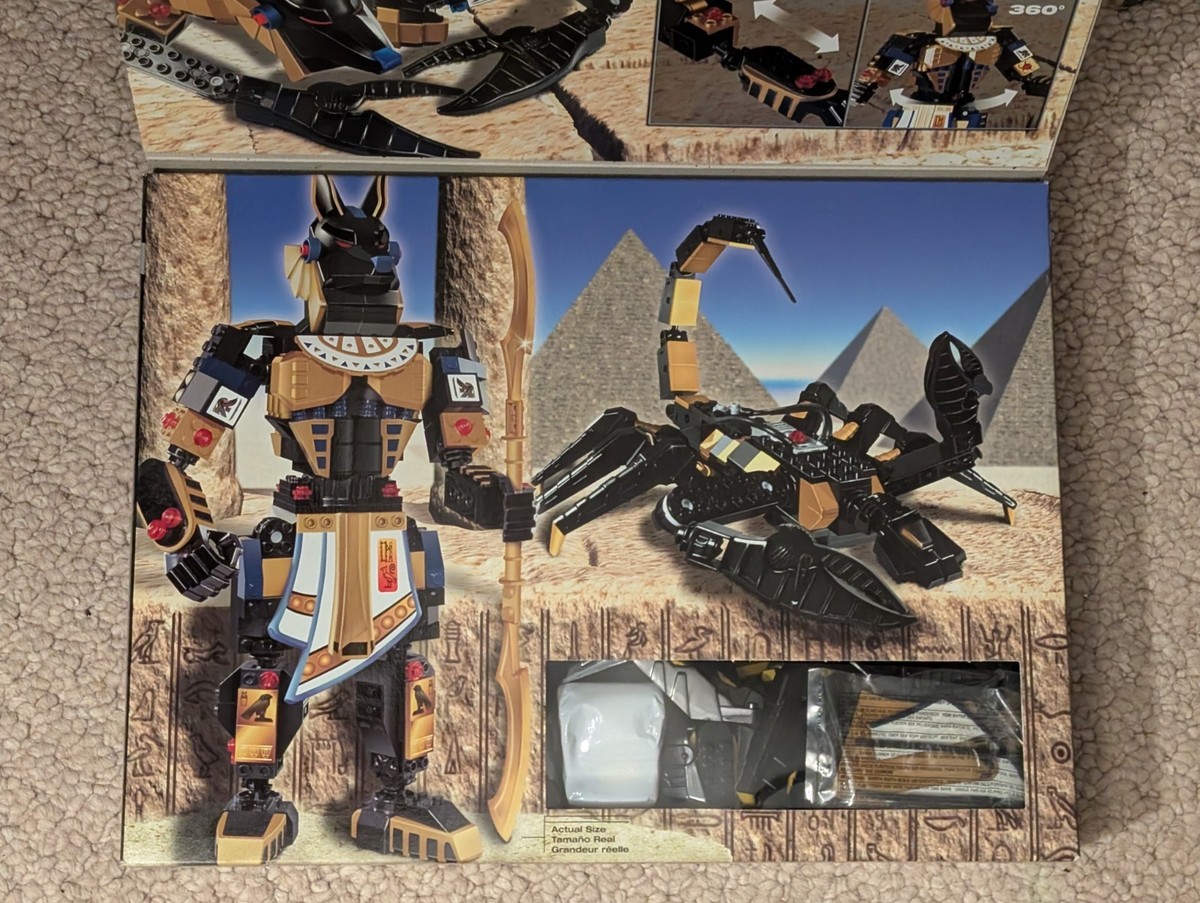 NIB 2002 Mega Bloks Transforming Jackal & Scorpion 9352 Sealed Set