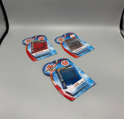 Bakugan Battle Brawlers Card Sleeves Flash Attack Heavy Hand Hard Tundra 2008 3x