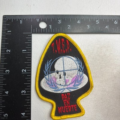 T.W.E.P. (Terminate With Extreme Prejudice) Pax En Muerte Skull Patch 651F