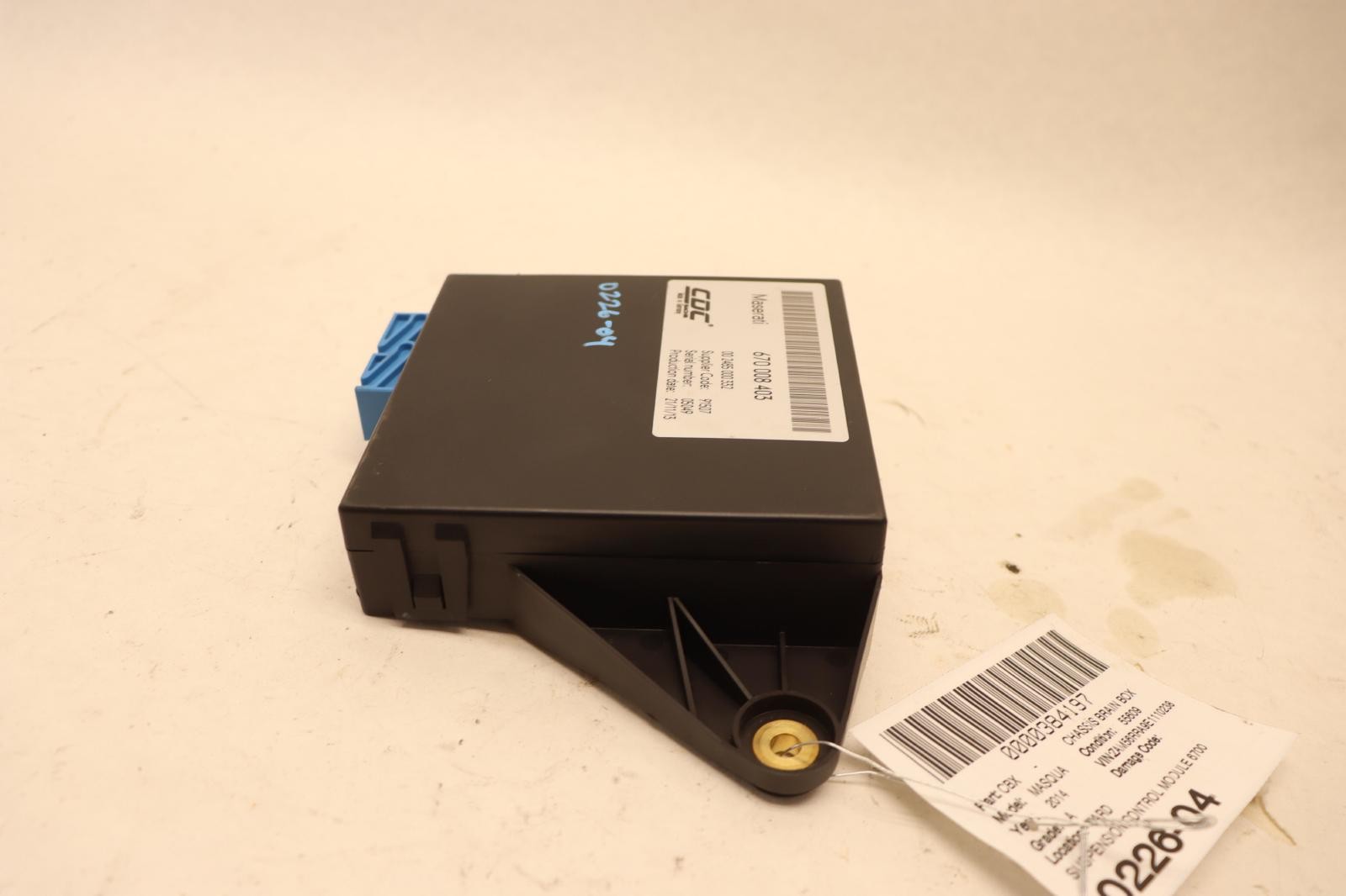 2014-2017 MASERATI QUATTROPORTE SUSPENSION DAMPENING CONTROL MODULE UNIT OEM