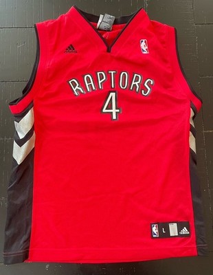 JERSEY BASKETBALL  NBA Red Adidas CHRIS BOSH TORONTO RAPTORS Youth Large