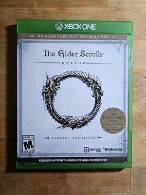 The Elder Scrolls Online: Tamriel Unlimited Microsoft Xbox One Skyrim Free Ship