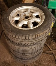 4x100 14" Enkei MX5 Mk1 Eunos Miata Daisy Alloy Wheel Rims Mini Light Watanabe