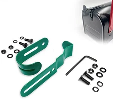 Thickened Green Mailbox Latch and Handle Kit with Screws & Nuts – Easy Install