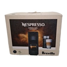 Breville Nespresso Essenza Mini Espresso Machine w/ Aeroccino 3 Milk Frother