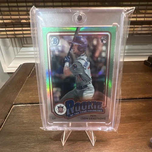 Pete Crow-Armstrong 2024 Bowman Chrome Pete Crow-Armstrong Refractor