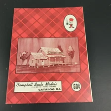 Vintage Campbell Scale Models Catalog Original Vintage Rare Hobby Booklet 