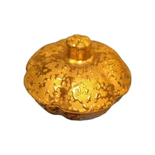 Weeping-Bright 22K Gold Covered Candy/Trinket Dish