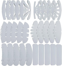 30 Pcs Baseball Caps Inserts Shapers, 6 Design Cardboard Hat Support Brim Holder