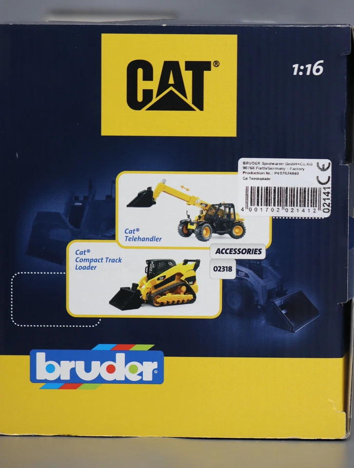 Игрушка строительная телескопическая Bruder 02142 Cat реалистичные движущиеся детали - Изображение 4 из 4