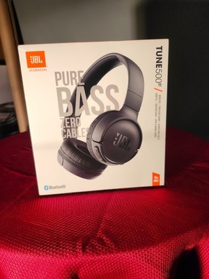 JBL Tune 500BT Bluetooth On-Ear Headphones - Black