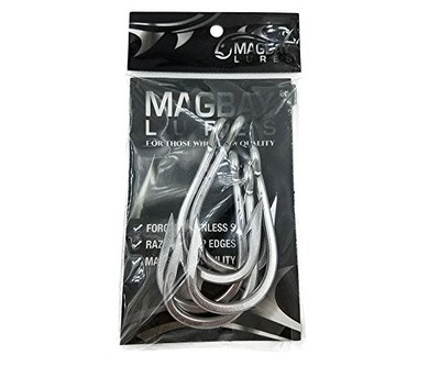 MagBay Lures Multi-Size Big Game Trolling Hooks - 5 Pack (9/0)