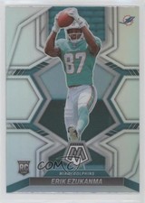 2022 Panini Mosaic Rookies Silver Prizm Erik Ezukanma #339 15zx