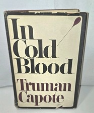 In Cold Blood by Truman Capote 1965 Hardcover/DJ