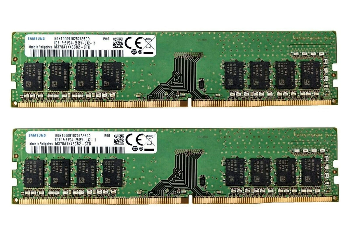 Las mejores ofertas en Samsung DDR4 SDRAM de 16 GB de capacidad