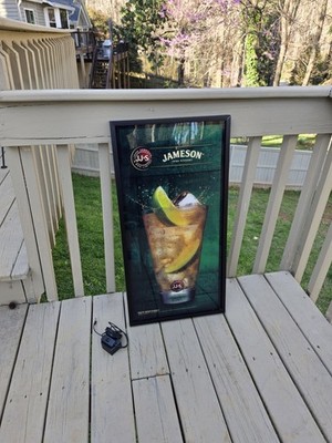 Orignial John Jameson & Son Limited Irish Whiskey Motion Lighted Sign