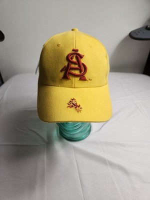 OLD SCHOOL Brand Yellow  Hat Cap With ASU LOGO  ONE SIZE