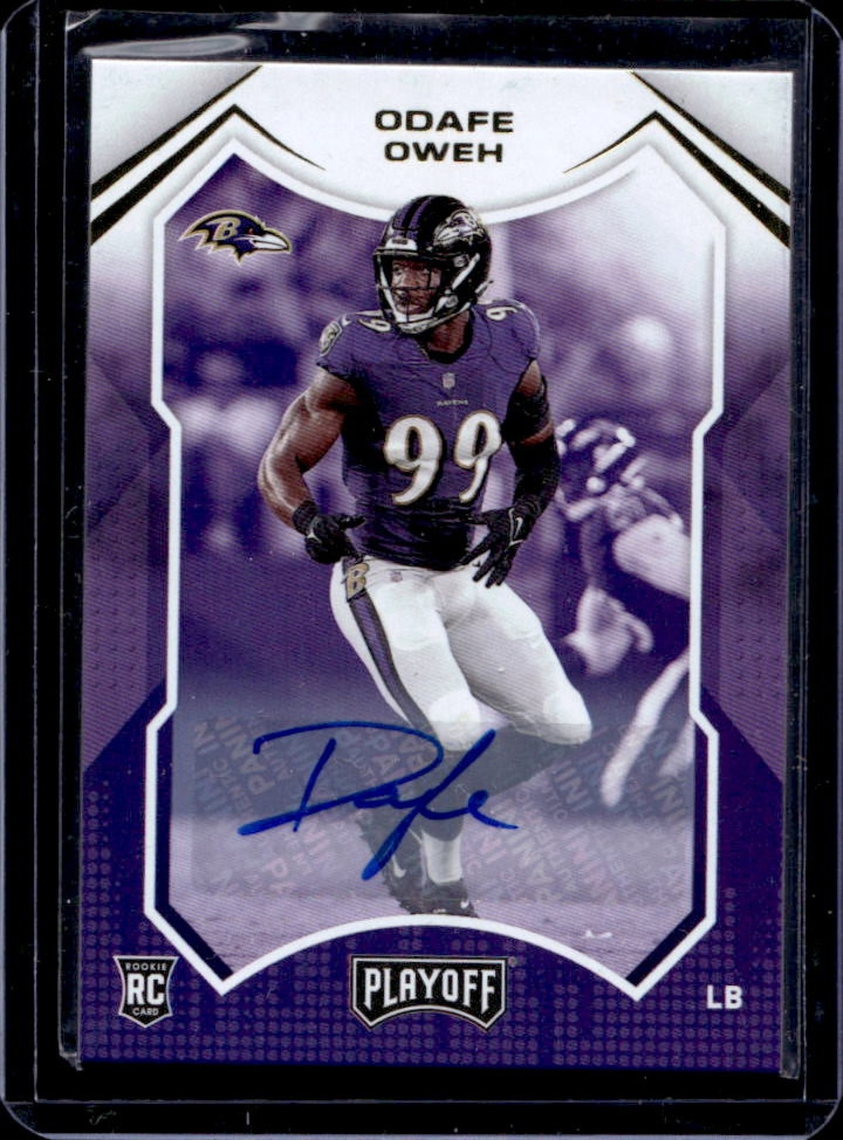 Odafe Oweh Panini Playoff #255 Autograph