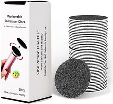 60PCS Replaceable Sandpaper Discs 120 Grit Sandpaper Refill Pad Disks for Electr 0.23 per gallon