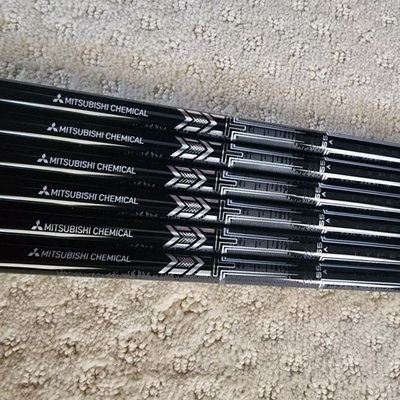 #ad #ad NEW Uncut Mitsubishi MMT Graphite 6 Iron Shafts 55 Senior A Lite .355 Taper 5 PW $279.99