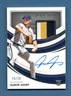 2022 Aaron Ashby Immaculate RC Logo Patch Auto #/26 Brewers Rookie RC