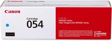 Canon 054 Cyan Toner Genuine 3023C001 MF641Cw MF642Cdw MF644Cdw NEW Sealed