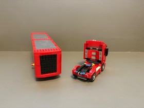 LEGO SPEED CHAMPIONS 75913: F14 T & Scuderia Ferrari Truck - RETIRED 95%complete