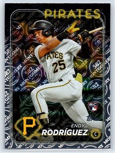 2024 Topps Endy Rodriguez Rookie 582 Montgomery Club Parallel RC #3