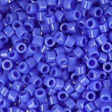 Miyuki Delica Seed Beads Size 11/0 Opaque Cyan Blue 7GM Tube DB1138